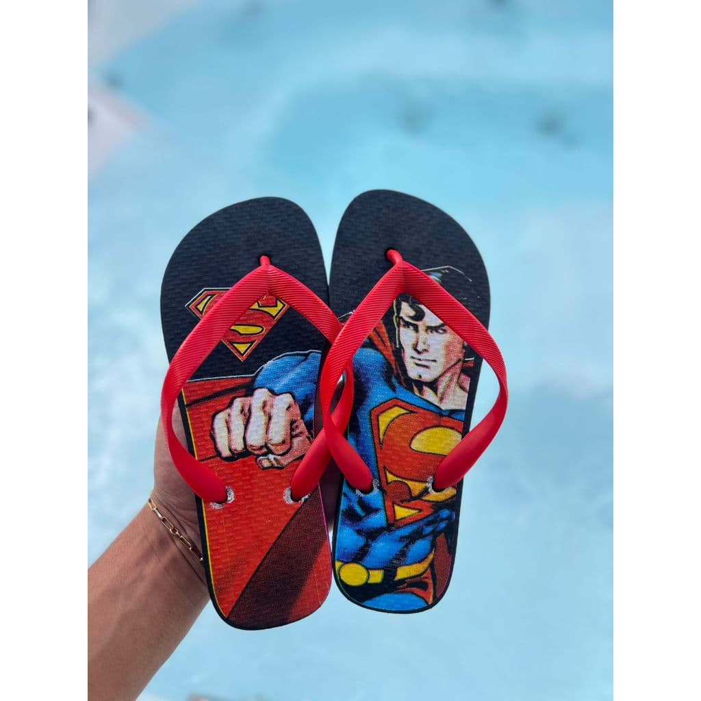 Chinelo Sandalia Juvenil Masculino Personagens Mais Vendidos