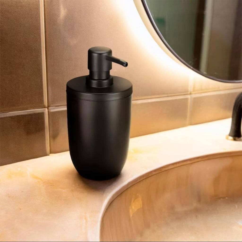 Porta Sabonete Liquido Luxo para Banheiro Lavabo ou Detergente para Pia
