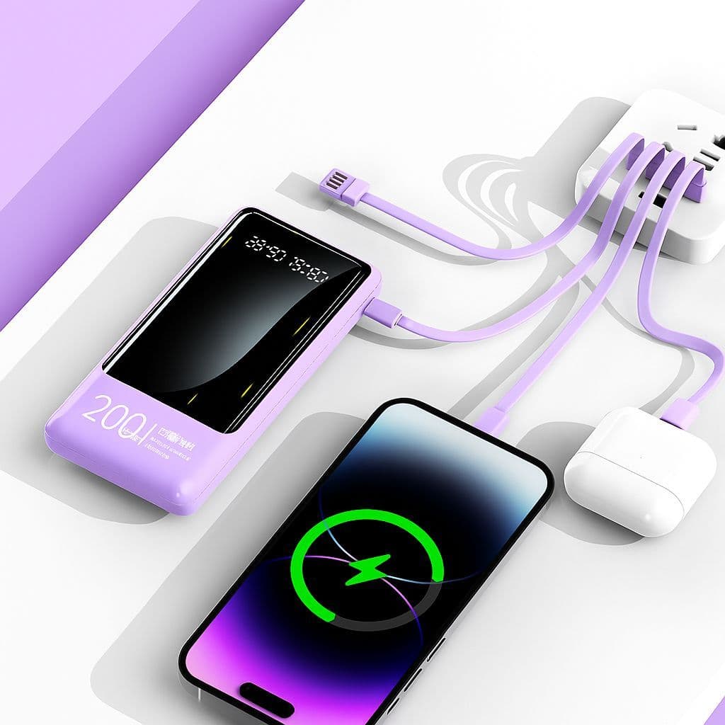 Power Bank 10000mAh – Compacto e Potente!