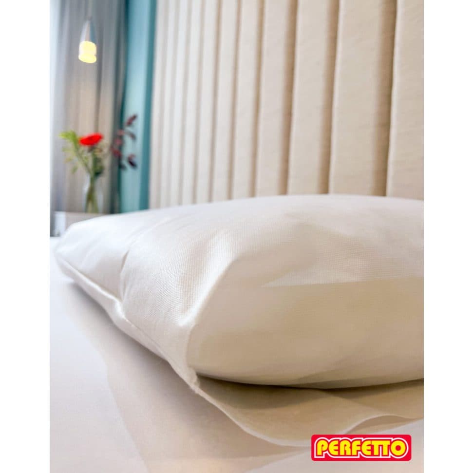 Capa Protetora de Travesseiro - Tecido Resistente, Lavável, Tamanho 70cmx50cm