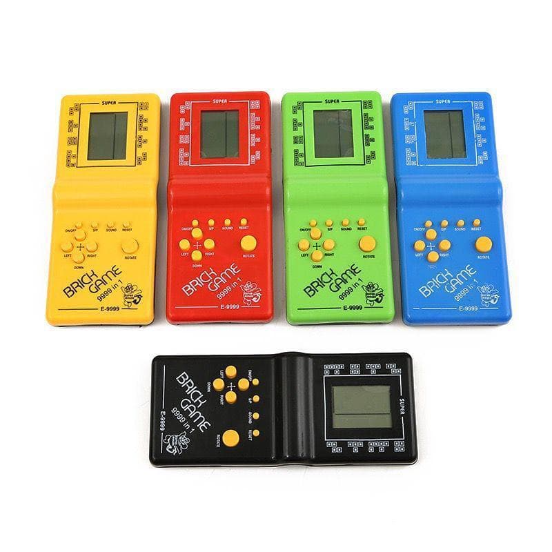 kit 20 Vídeo Game Portátil 9999 Jogos em 1 Mini Game Antigo Retrô com cores aleatórias Transparente