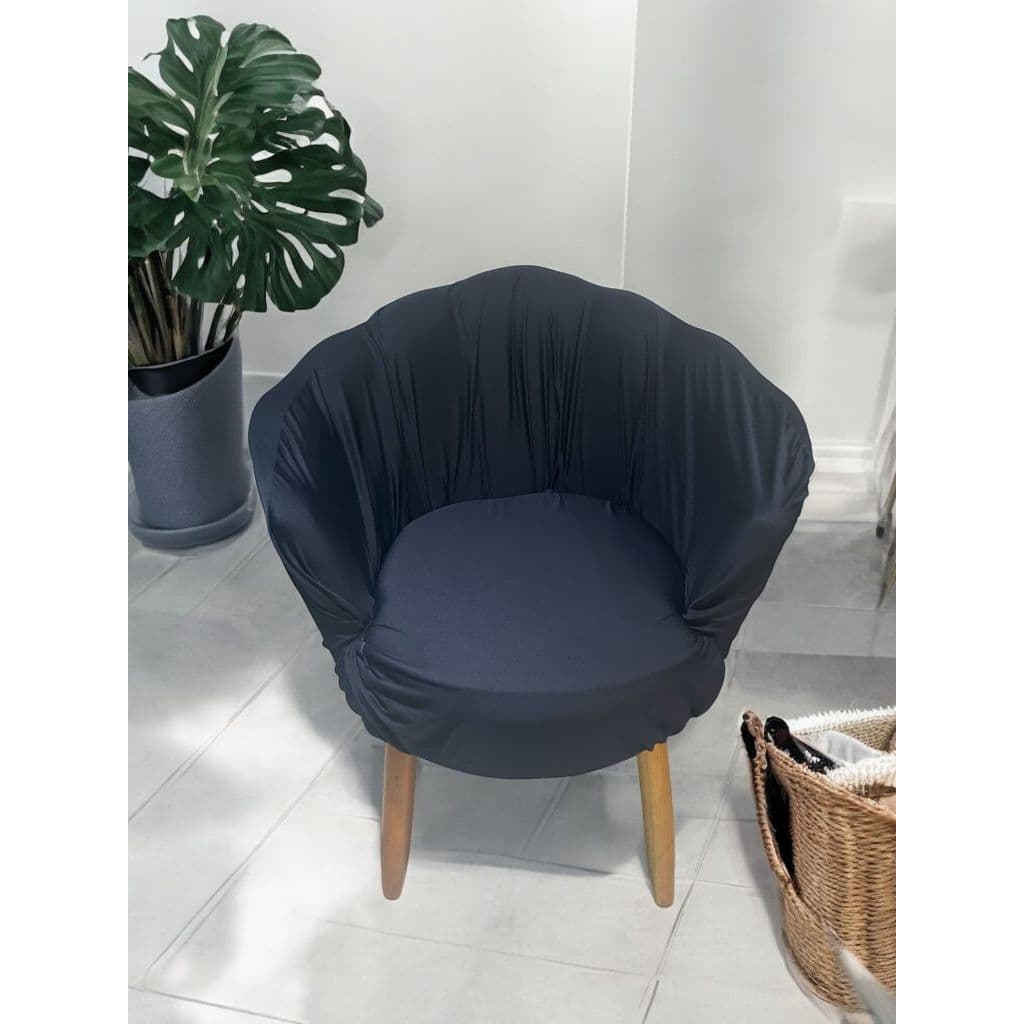 Capa Para Poltrona Pétala Concha Sala Quarto Recepção Varias Cores