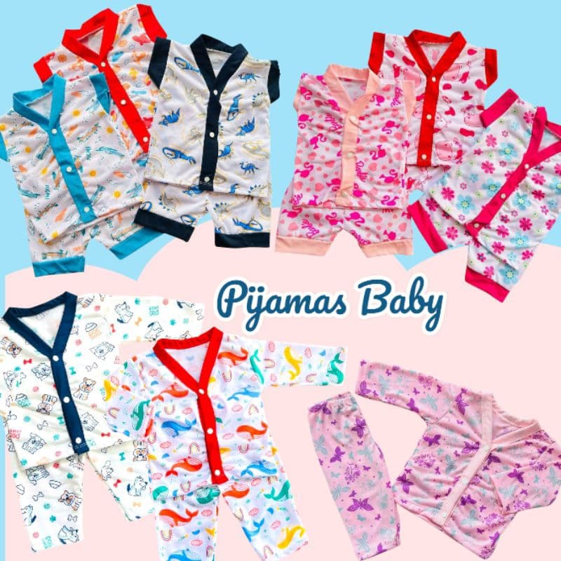 Pijama Bebê Algodão Roupa Infantil Confortável Pijaminha Menino Menina 100% algodão