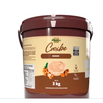Recheio- cobertura Creme Caribe Bueno 3kg - Master Martini de Chocolate Profissional Para Doces