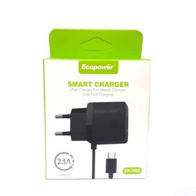 CARREGADOR TYPE-C ECOPOWER EP-7053