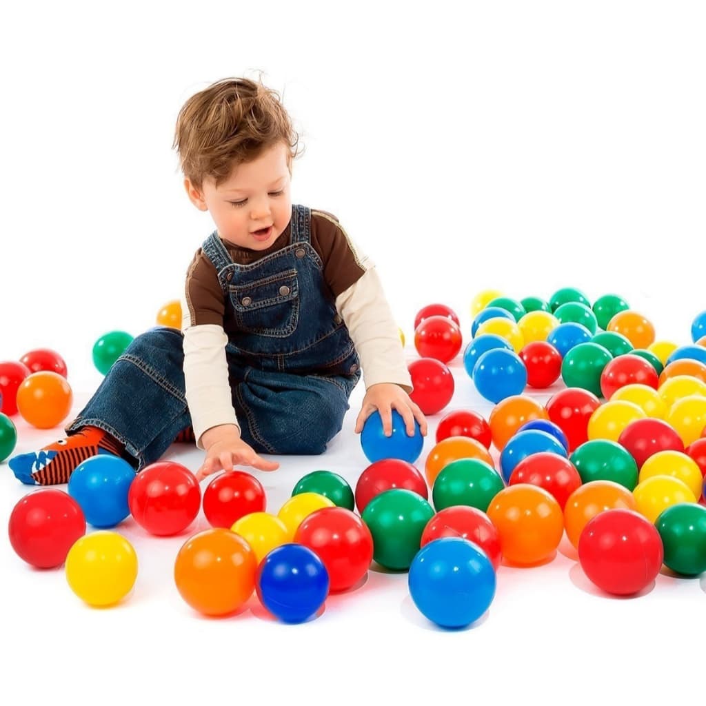 Kit Pacote 50 Bolinhas Coloridas Infantil Para Piscina Alta Qualidade Premium BB Bolinhas