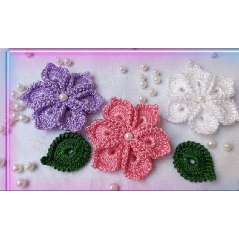 60 Flores e 120 Folhas escolher cor no chat.