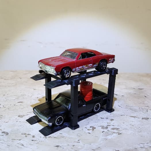Expositor Elevador Automotivo para Miniaturas Carrinhos Hot Wheels