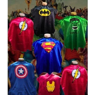 Capa Para Corte Infantil Super Heróis