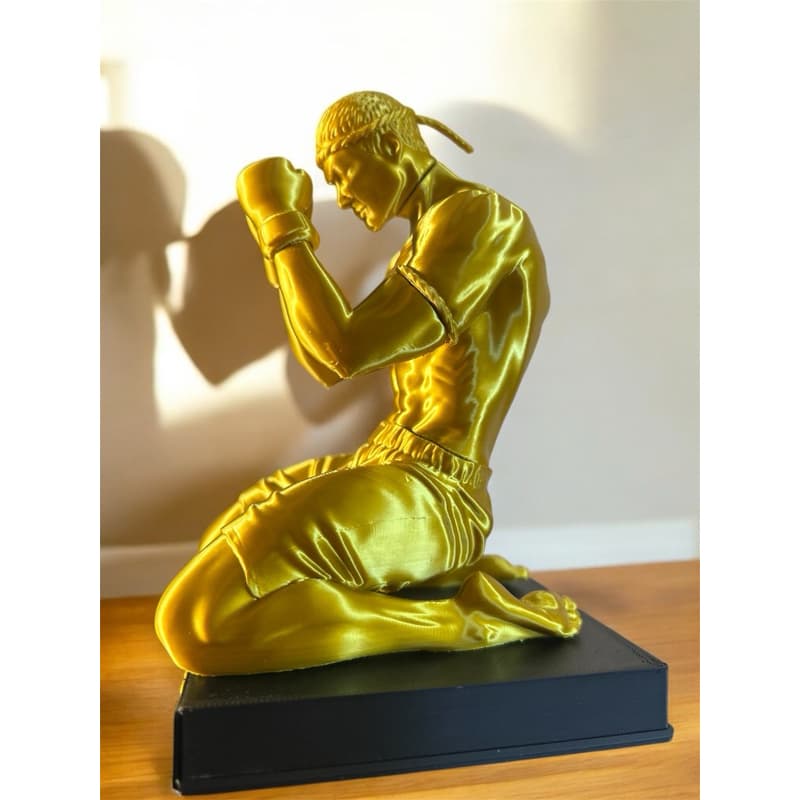Escultura Reverência Muay Thai/academia