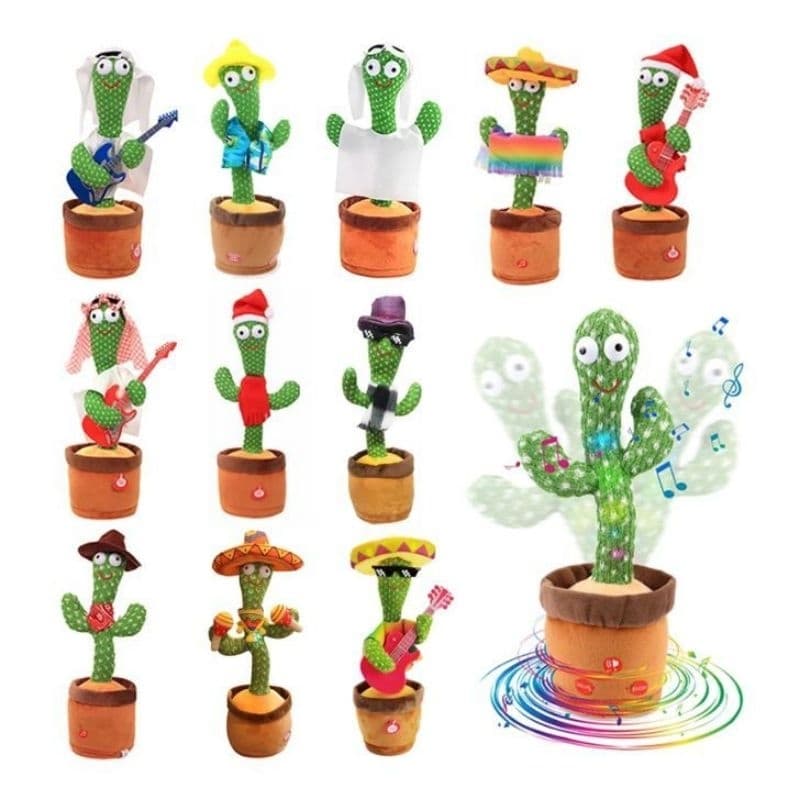 Cactus Dançante Brinquedo Verde Dançando funk