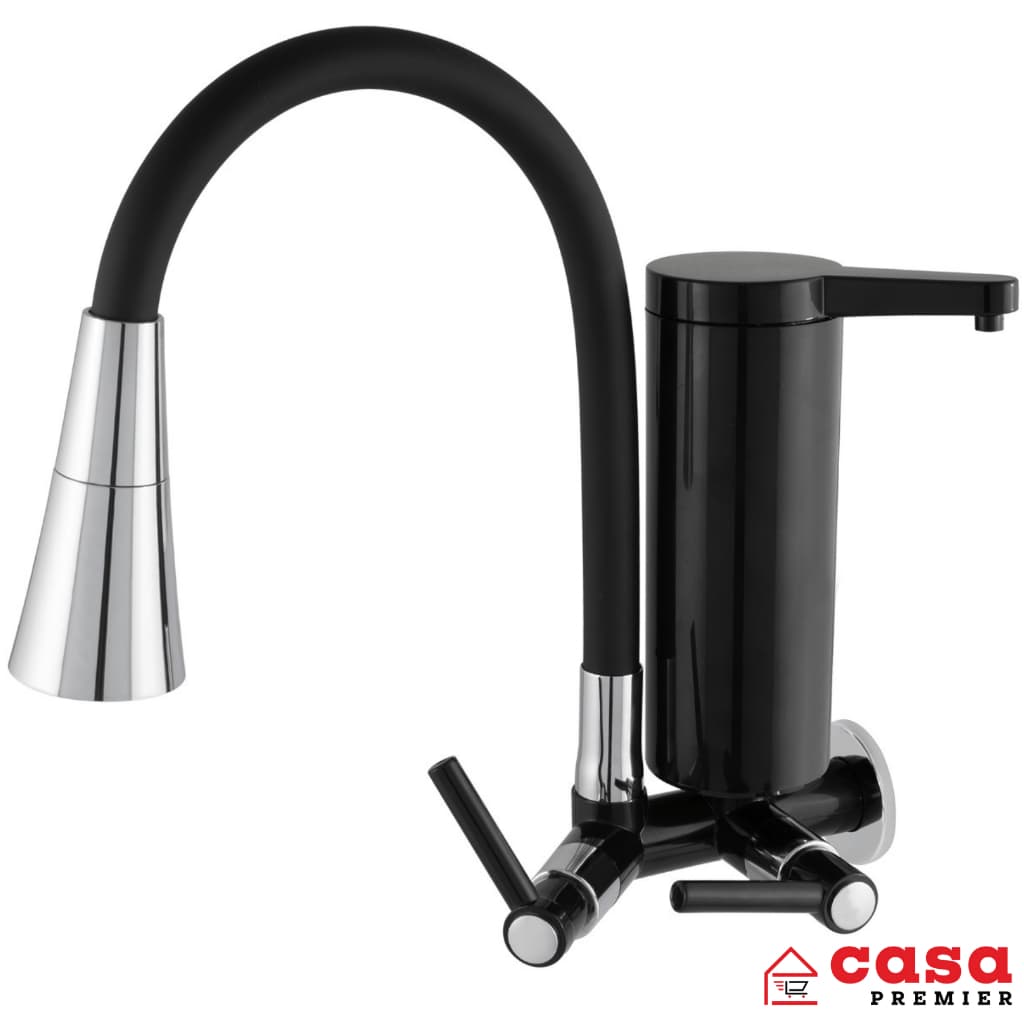 Torneira Pia Cozinha Parede Com Filtro Gourmet Luxo 2 Jatos Abs
