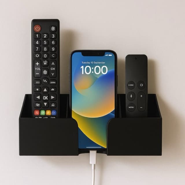 Suporte de Parede para Controle remoto e Celular