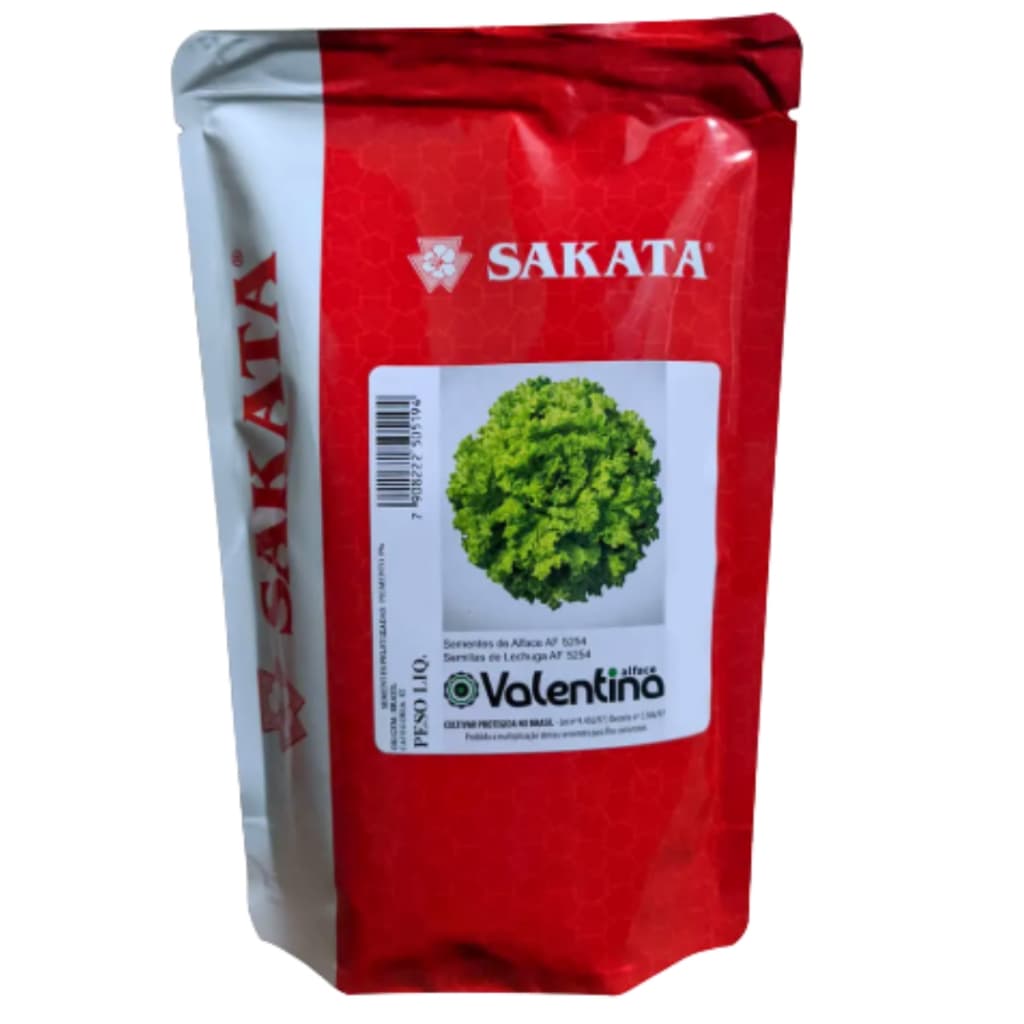200 Sementes Peletizadas de Alface Crespa Valentina - SAKATA