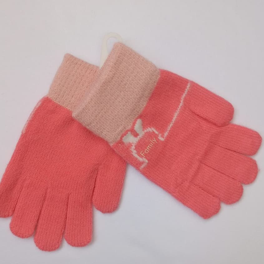 Luva Infantil de Malha Quentinha Menino e Menina Inverno