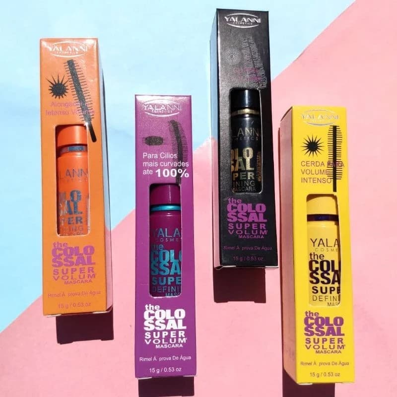 Máscara de Cílios The Colossal Volum' Express/ Yalanni - Volume/ Definição e Alongamento à Prova d'Água - Entrega Pronto
