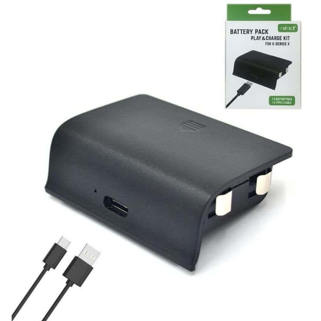 Bateria Recarregável para Controle X-Box Series S/X - Com Cabo Carregador USB-C.