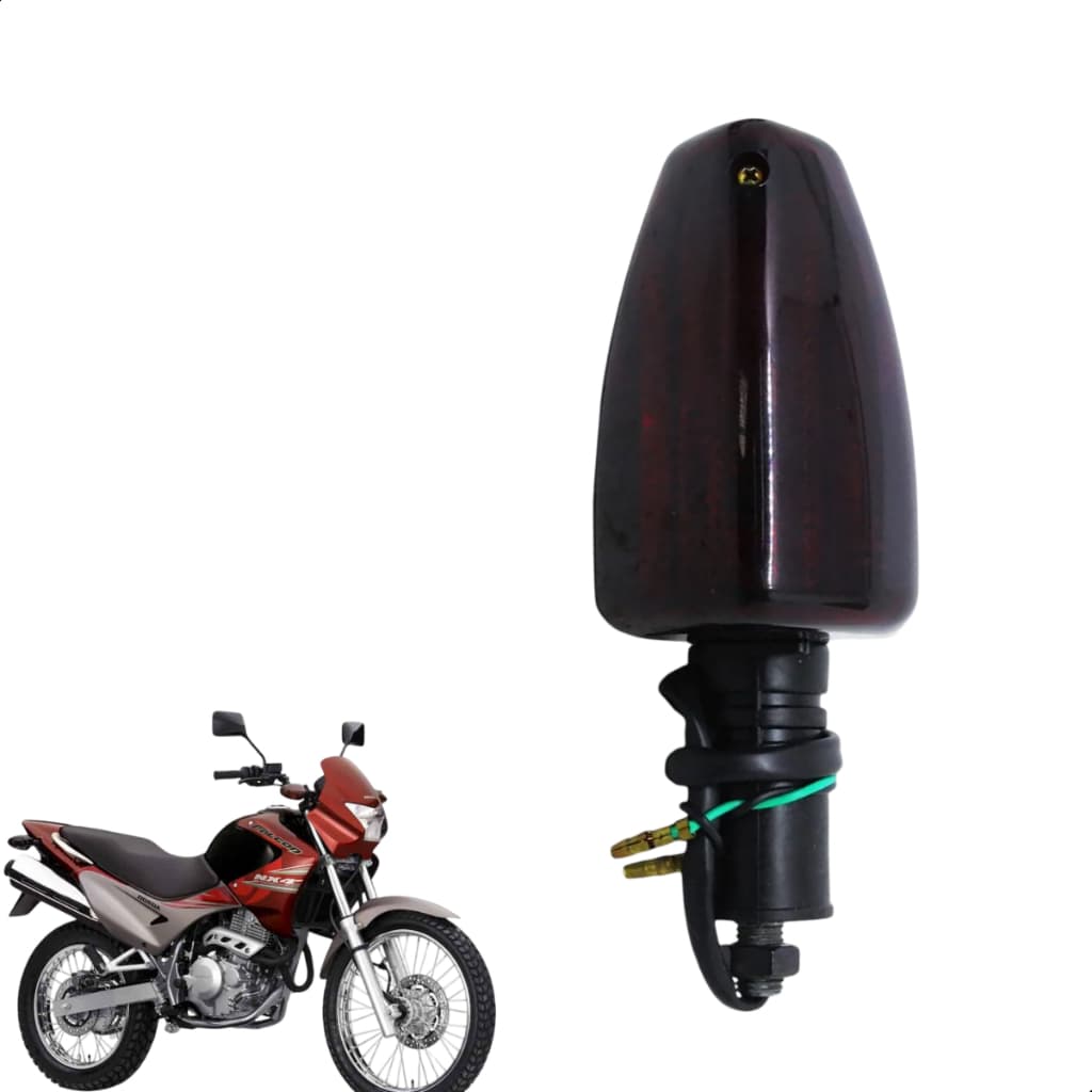 Pisca Seta Modelo Nx4 Falcon Ambar Para Honda 1 Unidade
