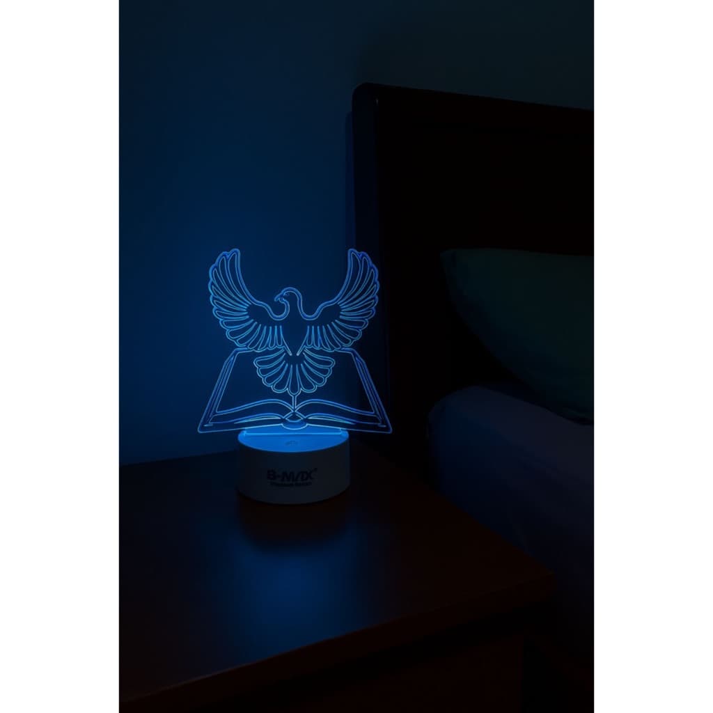 Luminaria De Mesa Espirito Santo E Palavra De Fe