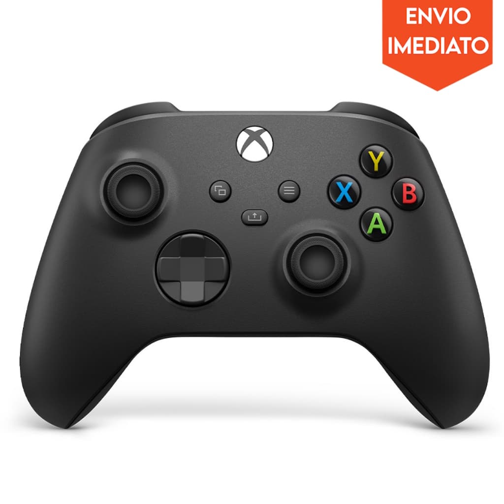 Controle sem Fio Original Xbox Series X|S, Xbox One, PC - Preto Carbon Black