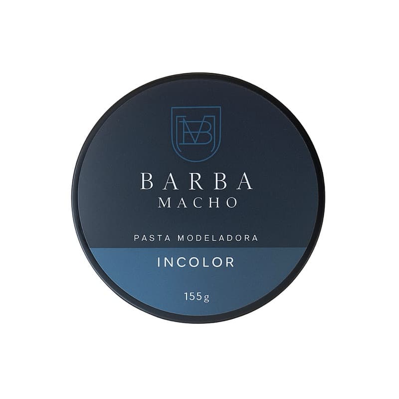 Pomada modeladora Incolor Barba macho 155g