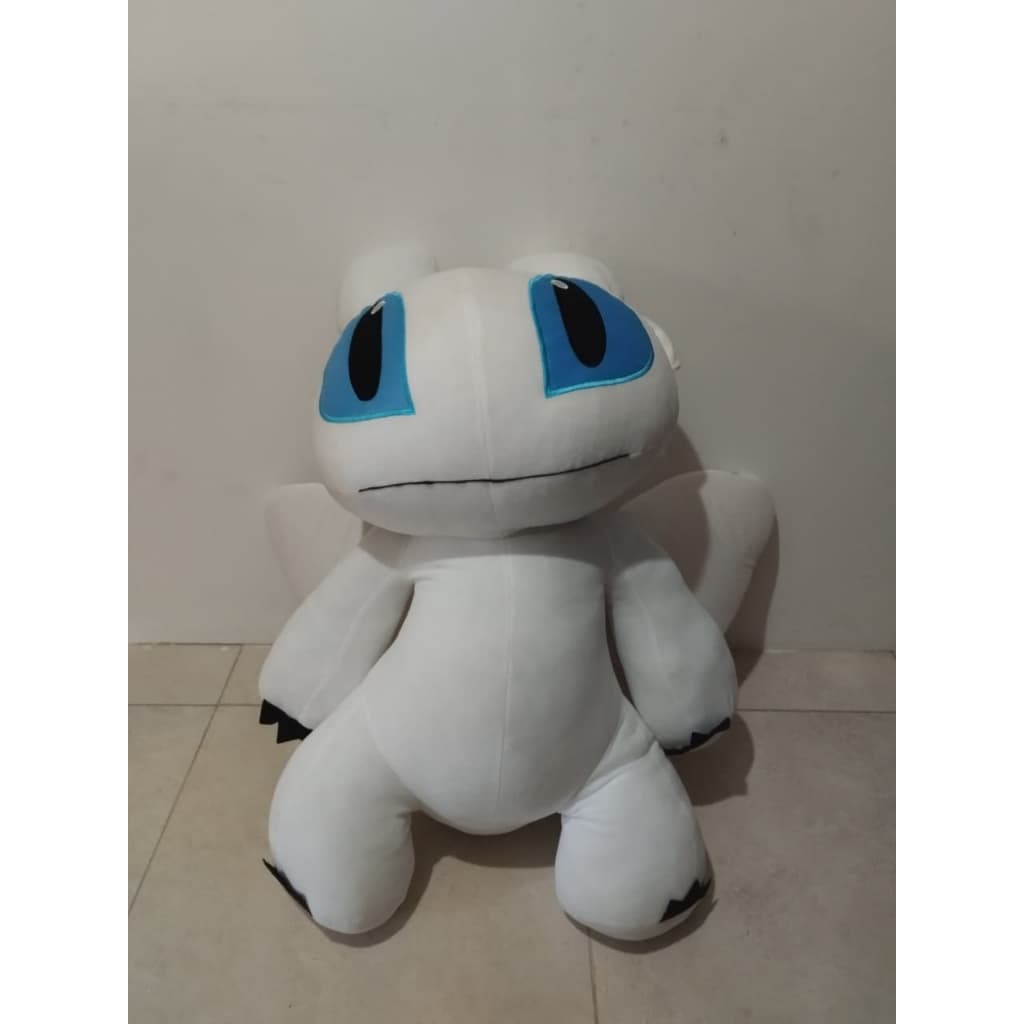 Brinquedo Pelúcia Gigante Fúria da Luz 85cm Como treinar seu Dragão