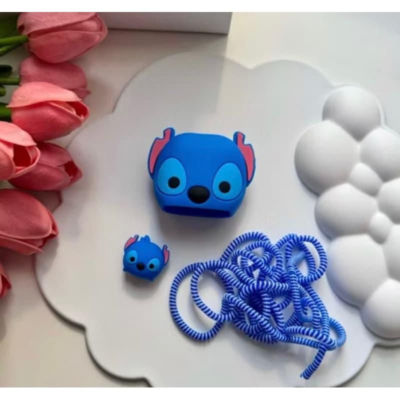 1 Kit 4 peças protetor para carregador para celular fonte fio Personalizados Para Android/lós protetor para carregador