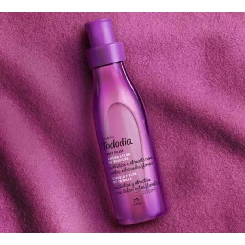 Body Splash Amora e Flor de pêssego Tododia Natura