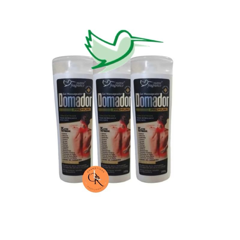 Gel de massagem domador suave fragrance Premium 200g