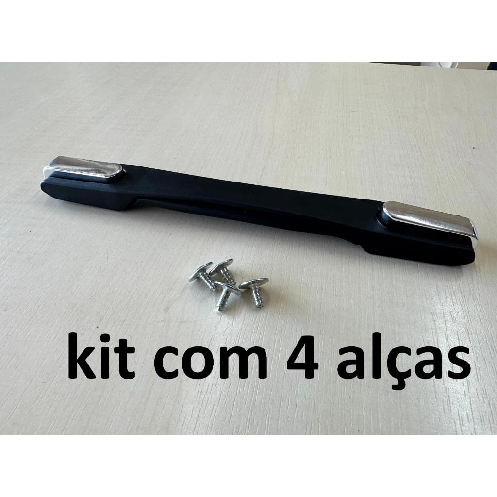 Kit 4 Alças para Mala de viagem, substituição de alça danificada.