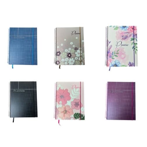 Agenda Planner Permanente Diversos Modelos Com Elástico