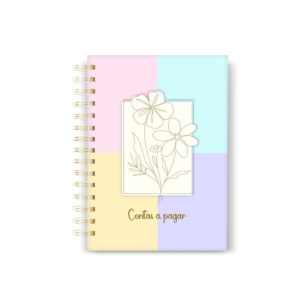 Caderno de contas a pagar