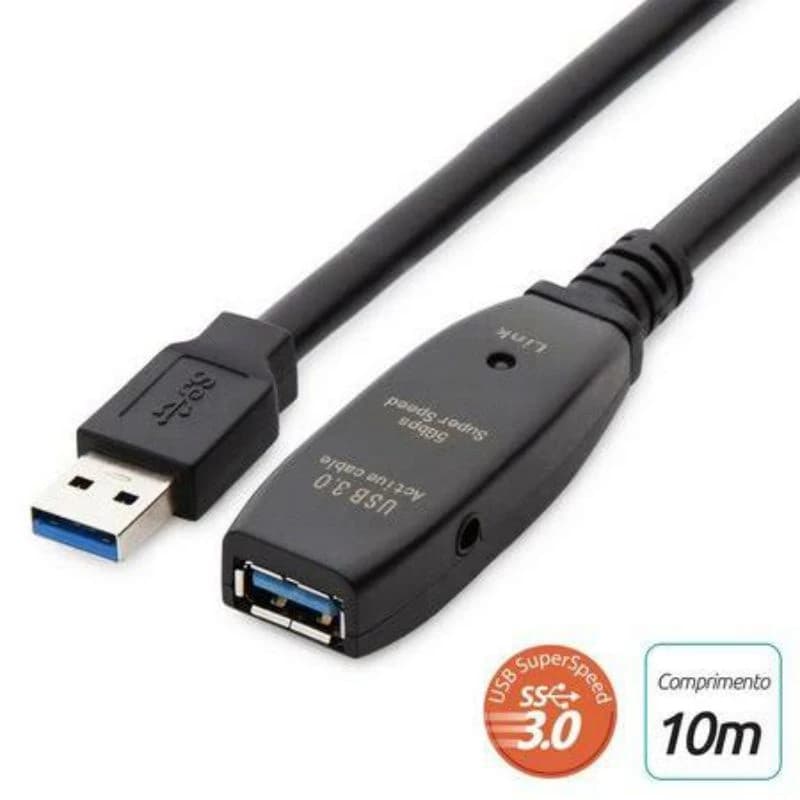 Cabo Usb Extensor 3.0 amplificado 5～30metros