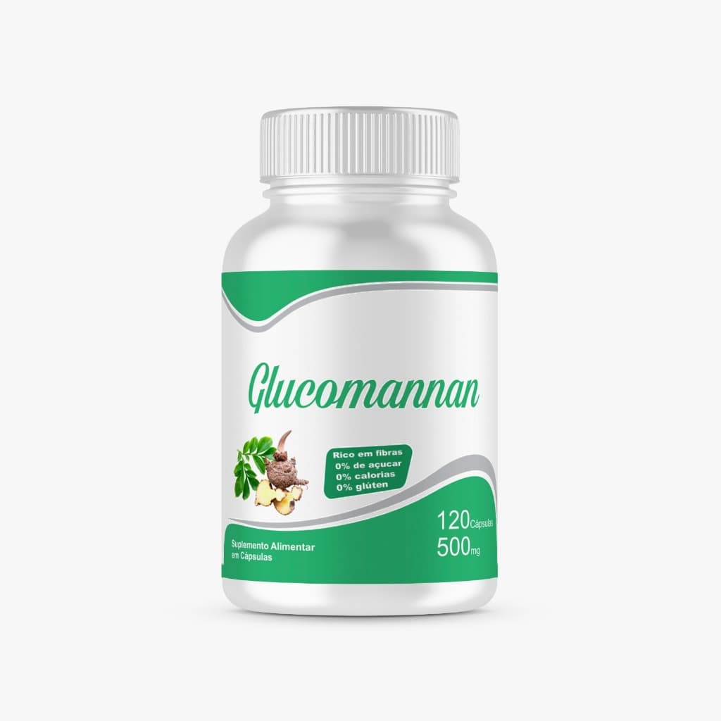 Glucomannan Puro e Original (ESCOLHA A QUANTIDADE)