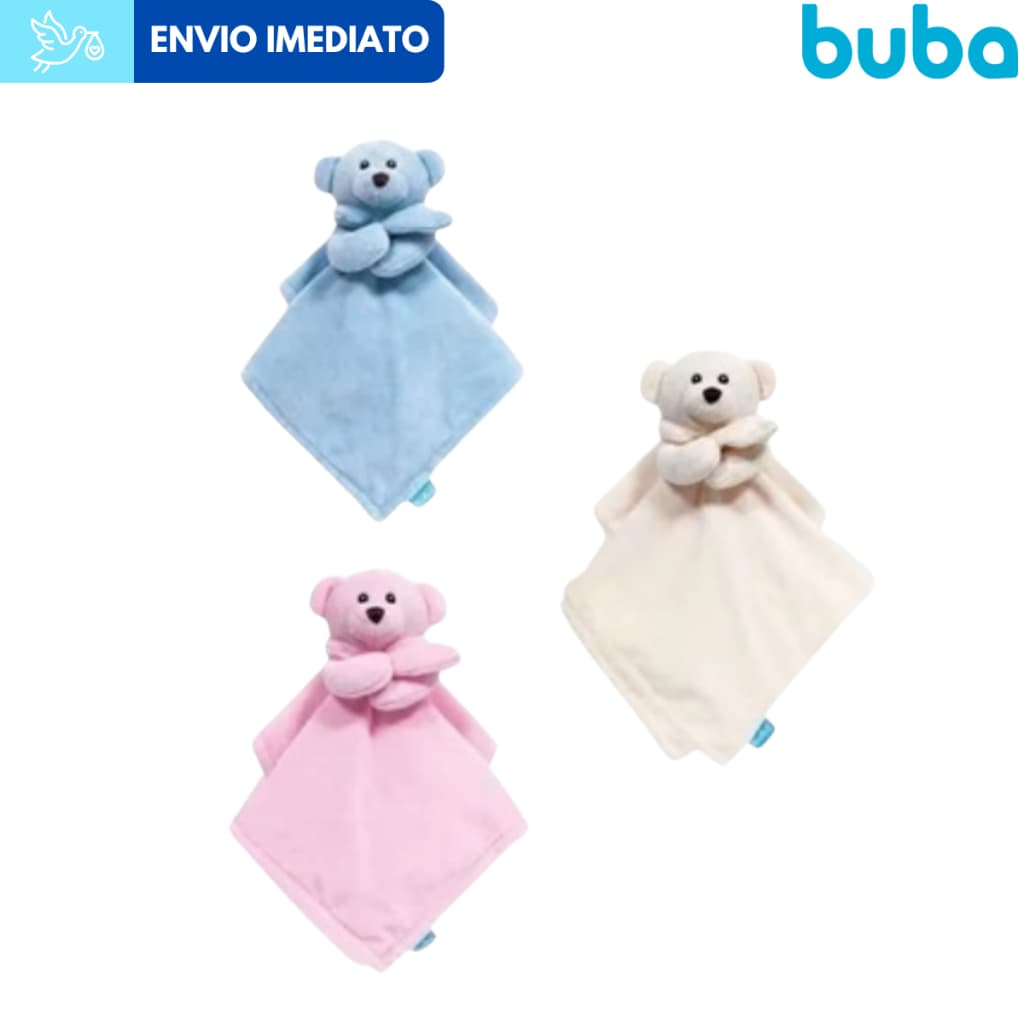 Naninha Ursinho Bebê Buba Macia Hipoalergênica Buba Carinho
