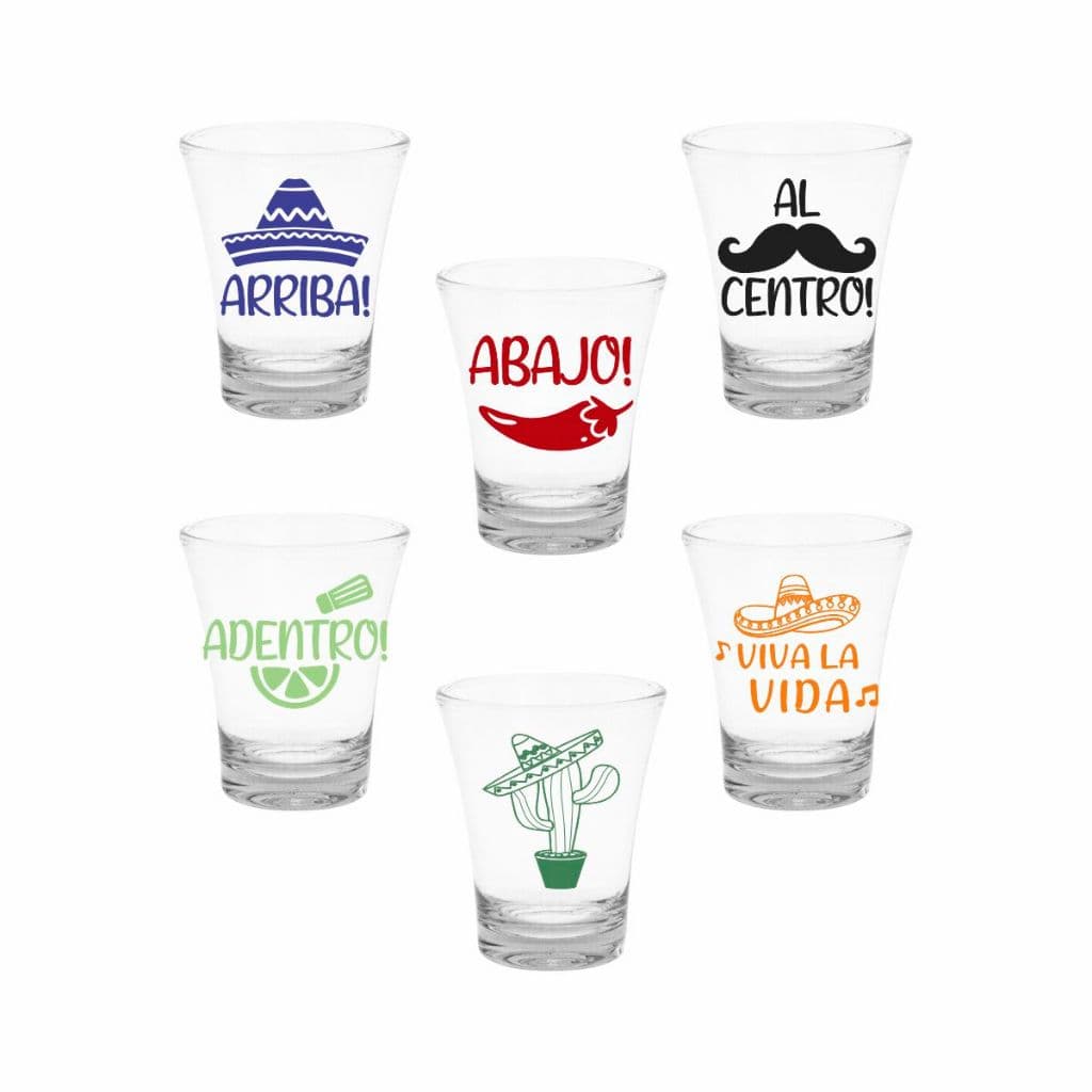 Kit 24 Copos Dose 50ml Acrilico Tequila Shot Cachaça Boteco personalizados TEMA pinga  - Aloha