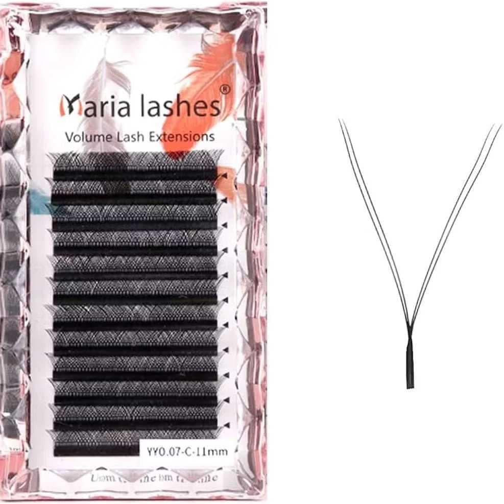 Cílios MARIA SASHA Y Volume Brasileiro Mix e Individual C D Alongamento Extensão Cílios Maquiagem