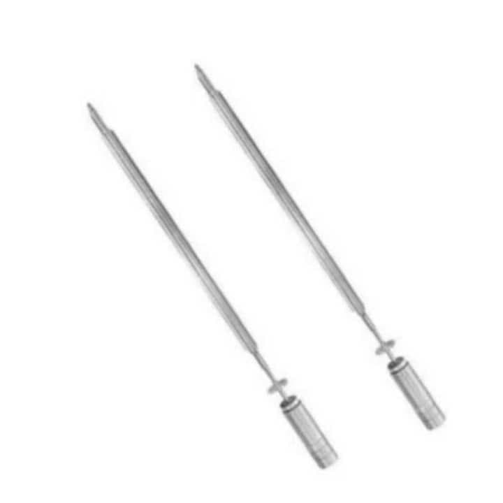 2 ESPETOS ESPADA CHURRASQUEIRA GIRATORIA