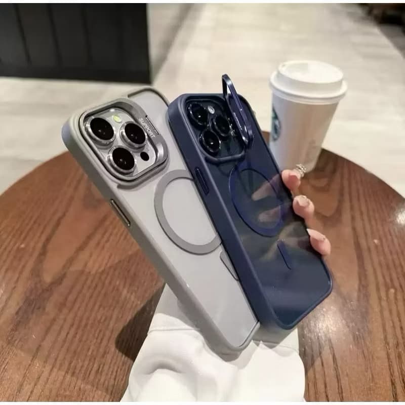 CAPA FASHION CASE MAGNÉTICA LUXO IPhone 12 13 14 15 16 pro e pro max