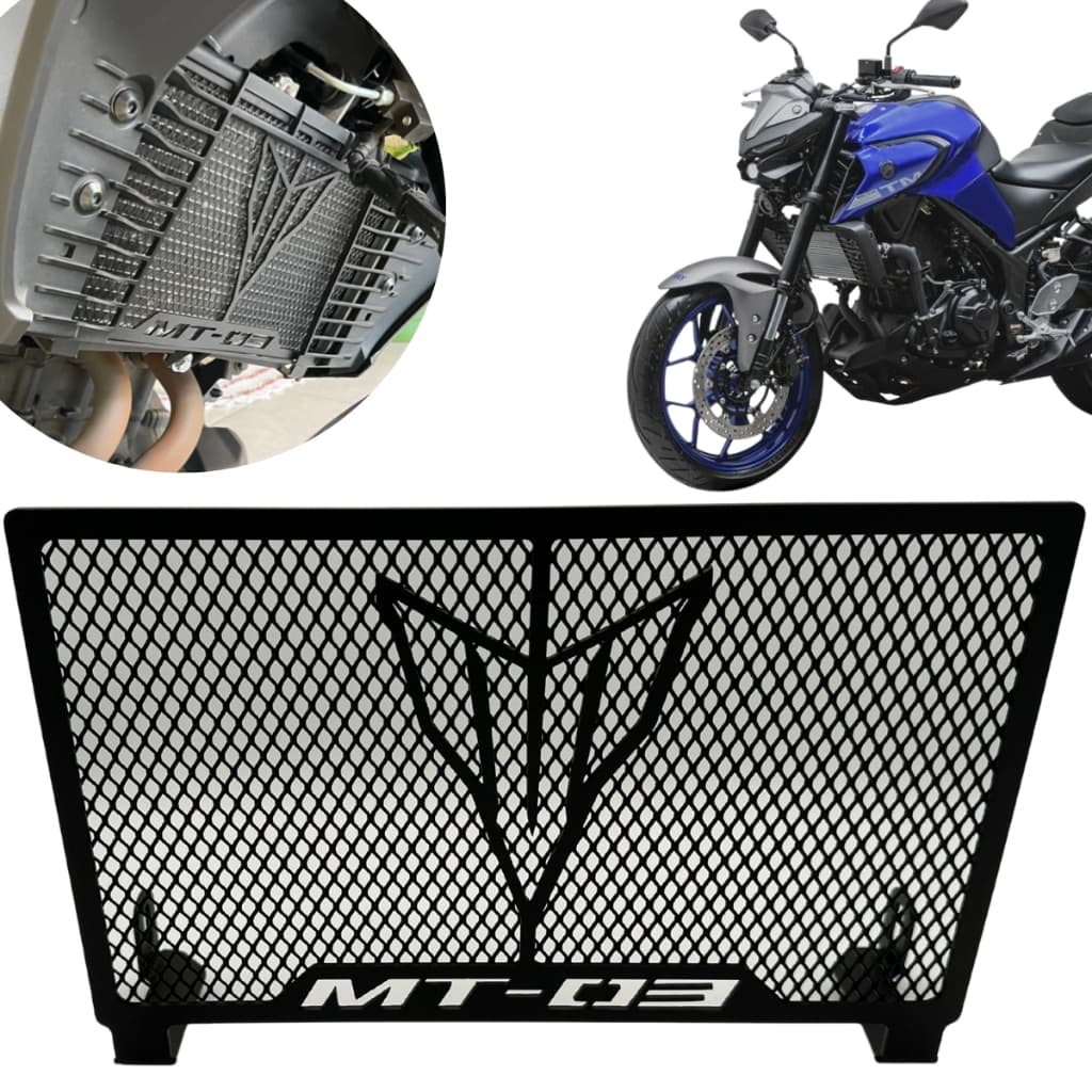Protetor De Radiador Mt 03  R3 Yamaha Proteçao Grade grelha De Radiador MT03