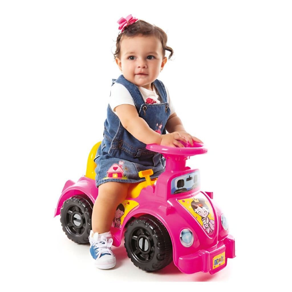 Quadriciclo Carrinho Andador Interativo Ketokinha Princesa Brinquedo Triciclo Kendy  Infantil 16kg