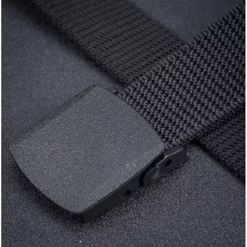 Cintos masculinos elásticos com fivela automática para moda casual