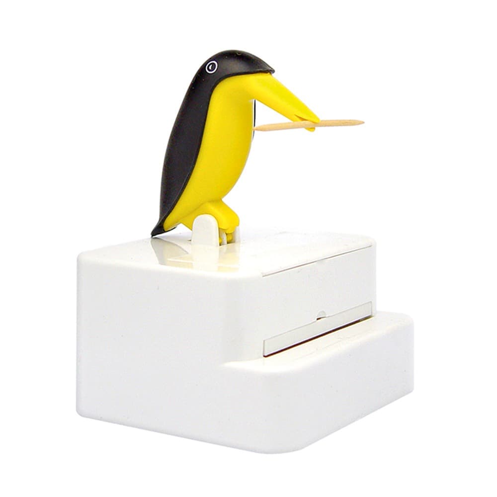 Pega Palito Tucano Passarinho – Paliteiro Decorativo de Mesa Estilo Vintage