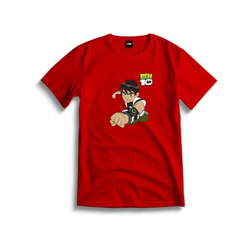 Camiseta Infantil Juvenil Ben 10 Camisa 100% Algodão T-Shirt Premium