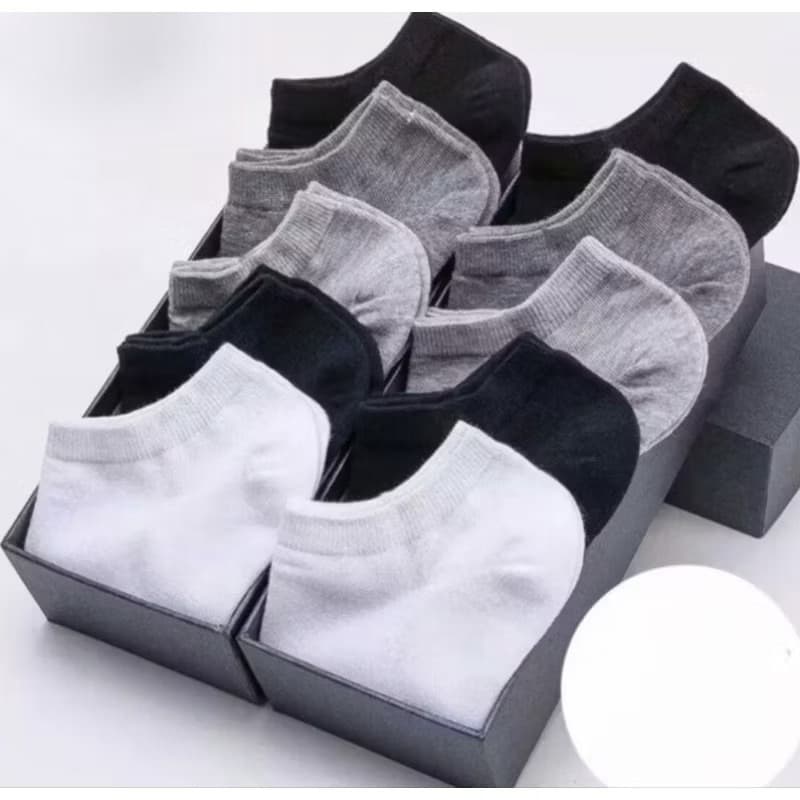 Kit 3 Pares de Meias Soquete Cano Curto Masculina tamanho 40-46