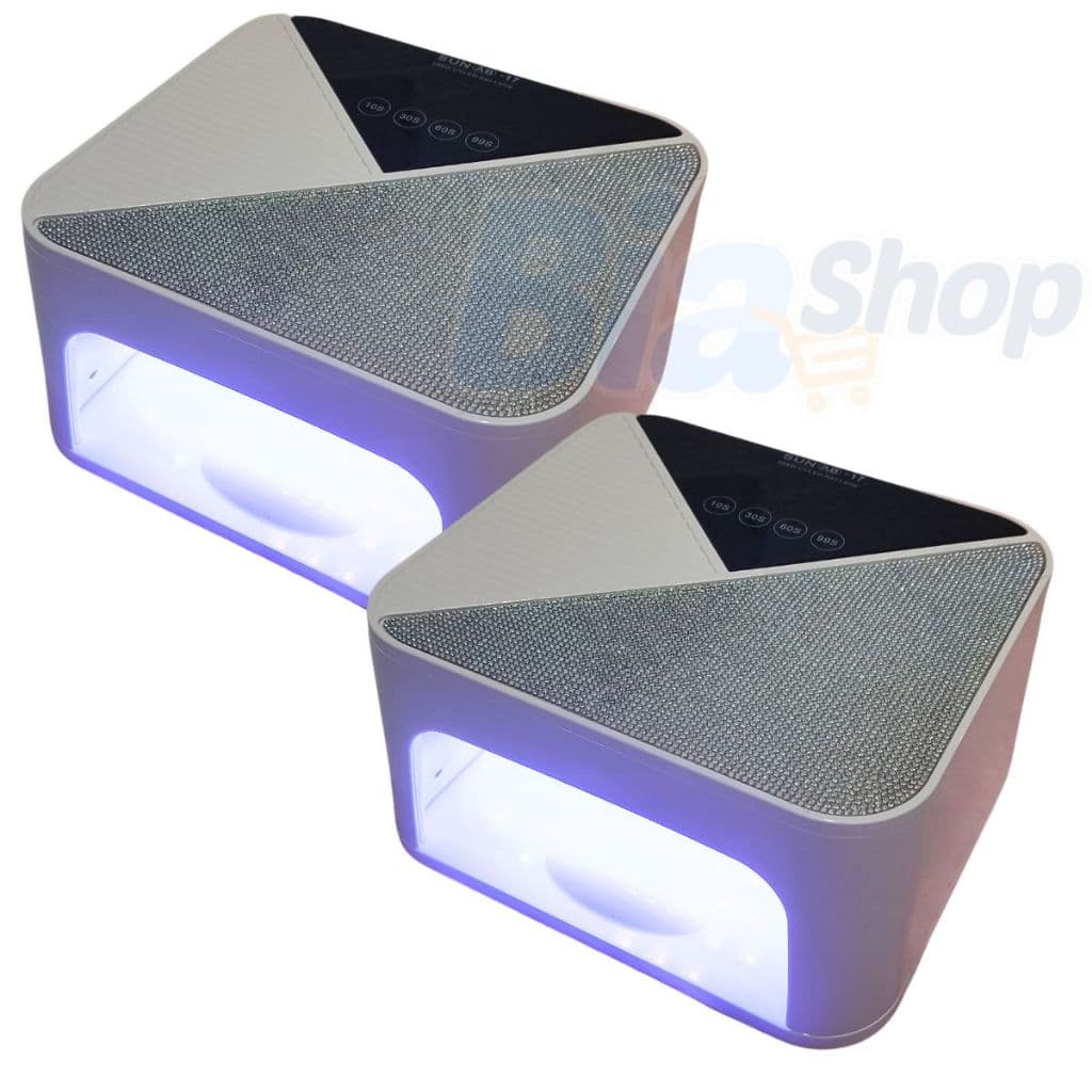 Kit Duplo - Cabine Unha Sun AB-17 288w 45 Leds UV Profissional Bivolt
