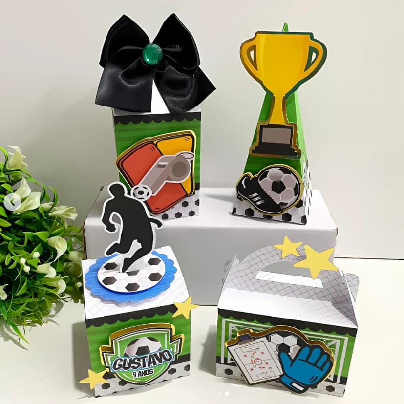 Kit Festa futebol/Festa bola /Aniversário/Personalizados/Lembrancinhas/futebol