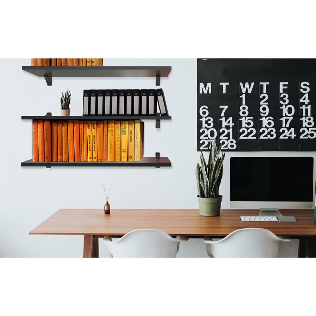 Prateleira Reta Com Suporte Clip 20X80cm Multivisão 1 Unidade