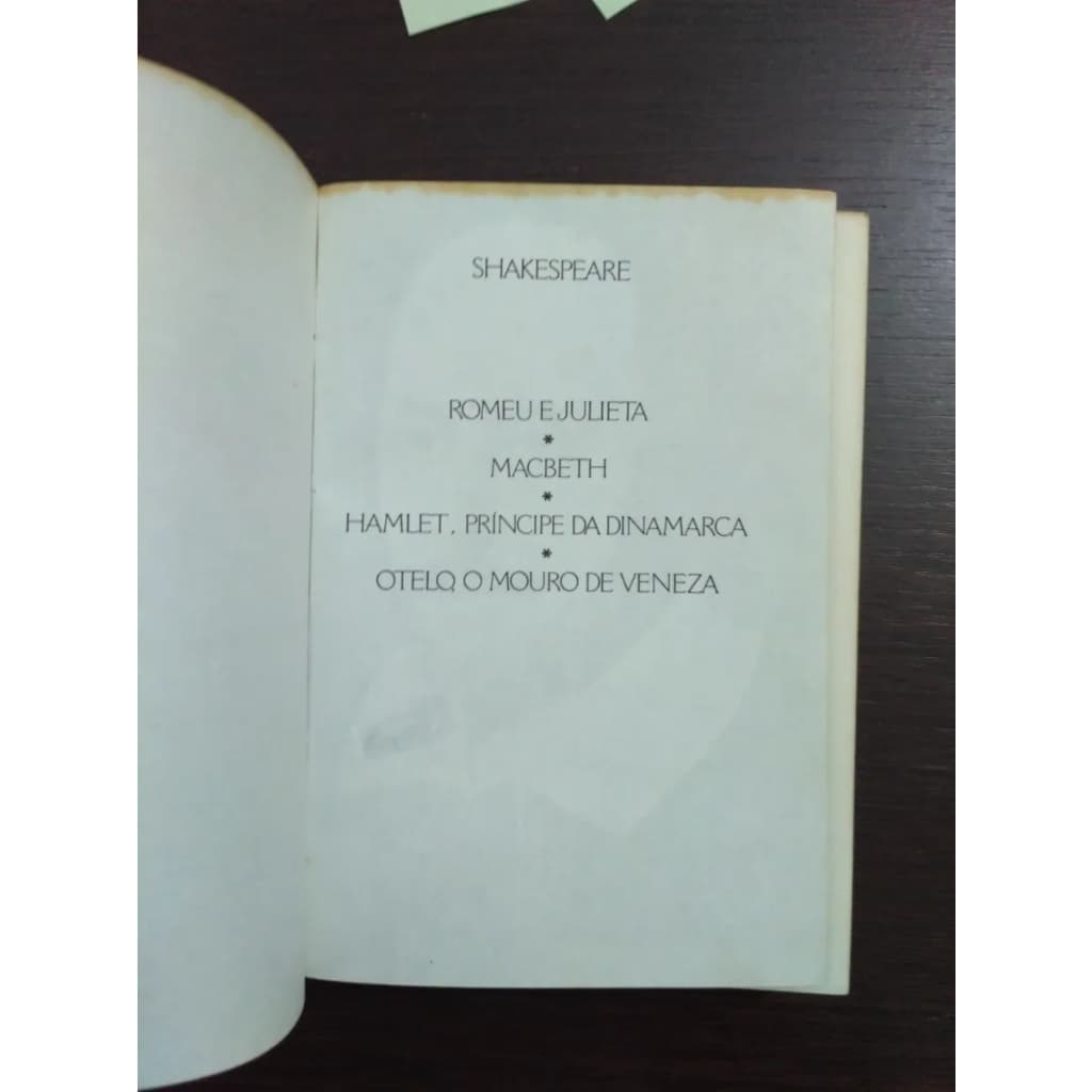 Romeu e Julieta - Vols. 1  e 2 William Shakespeare (8473)