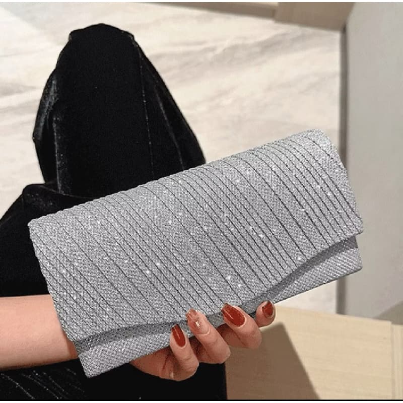 Bolsa Clutch bolsinha de mão de festa e casamento balada com alça removivel
